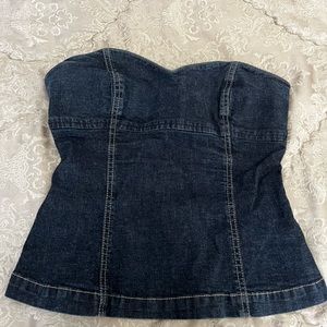 Jean Bustier/Corset Top